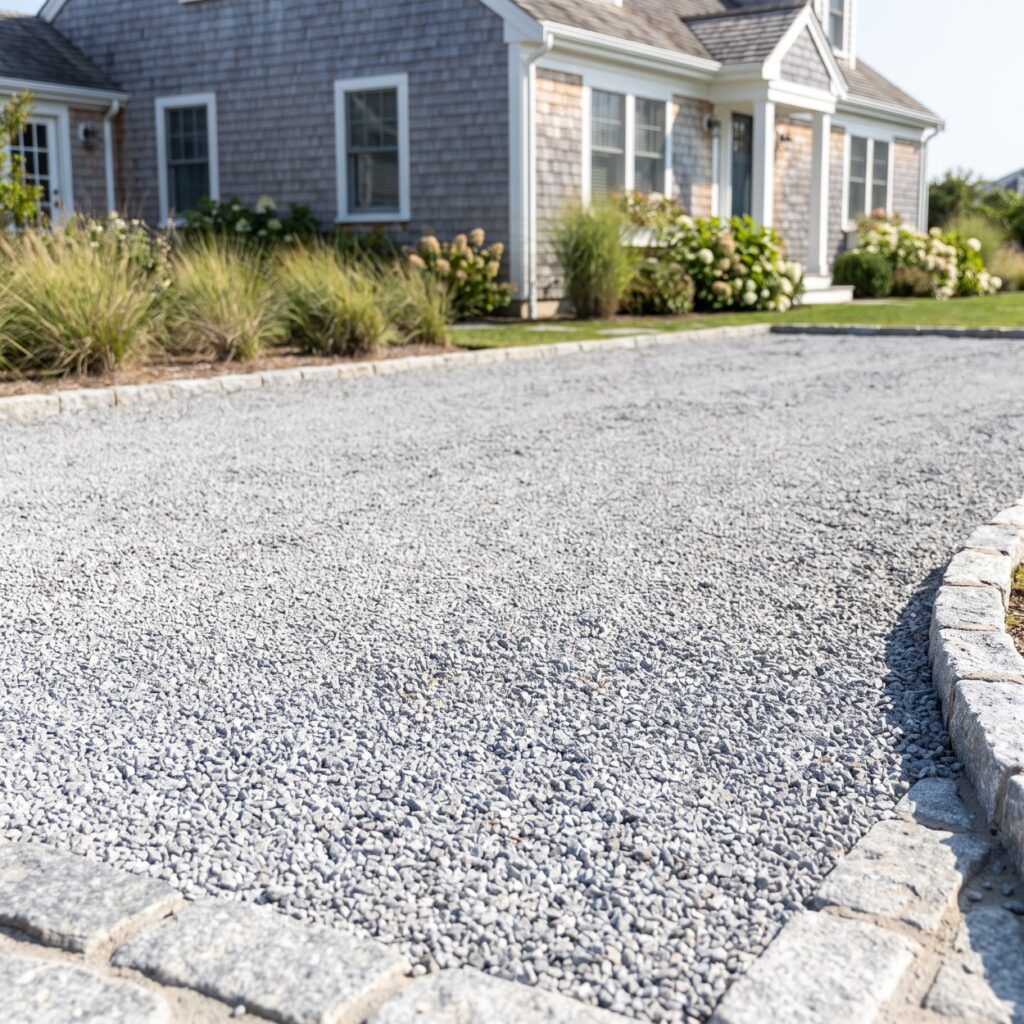 Gravel Driveways In Lower Cape May County: A Practical Guide 16 Gravel driveway cape may county property with a defined stone edge